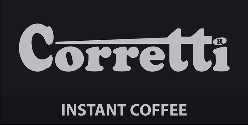 kávéautomata, automata alapanyagok, Corretti instant kávé